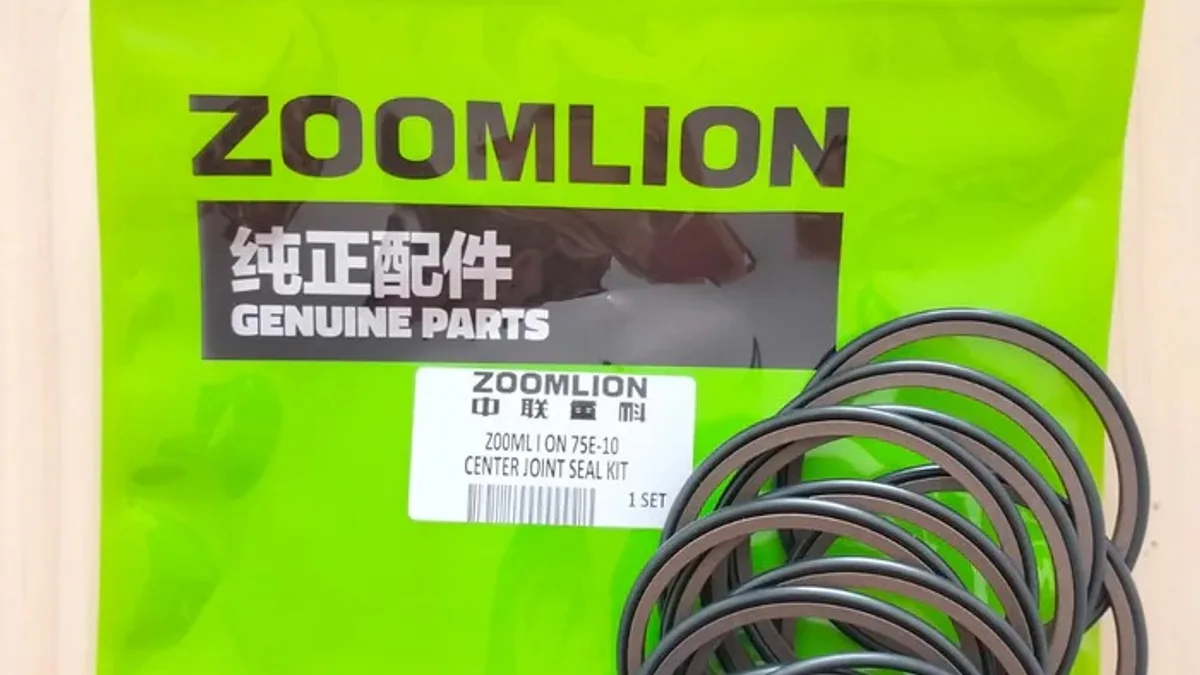 Kit de sellos genuinos Zoomlion (Center Joint Seal Kit) en empaque original Zoomlion Kit de sellos genuinos Zoomlion (Center Joint Seal Kit) en empaque original Zoomlion